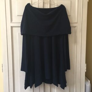 Soft Surroundings Medium Navy B’call Tunic